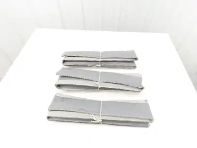 Affiliated Steam Equipment Pipe Wrap Insulated 5" W 8" L 20" Sections Lot of 3