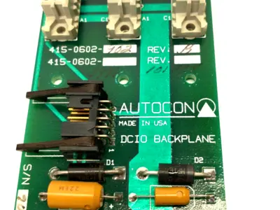 415-0602-902 | Autocon  Rev B DCIO Backplane Circuit Board Hurco BMC30HT - Used