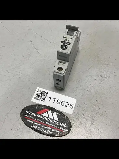 Used ALLEN BRADLEY 1492-CB1/H200 SER B Circuit Breakers Michigan US | Ideal Machinery #695783