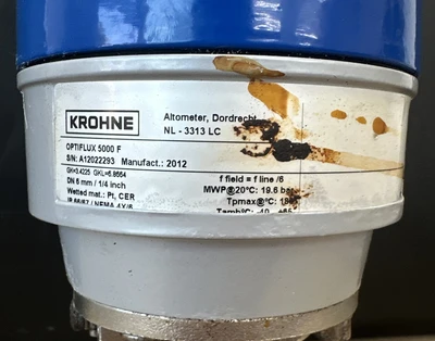 NEW KROHNE OPTIFLUX 5000