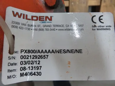Wilden Diaphragm Pump model 8