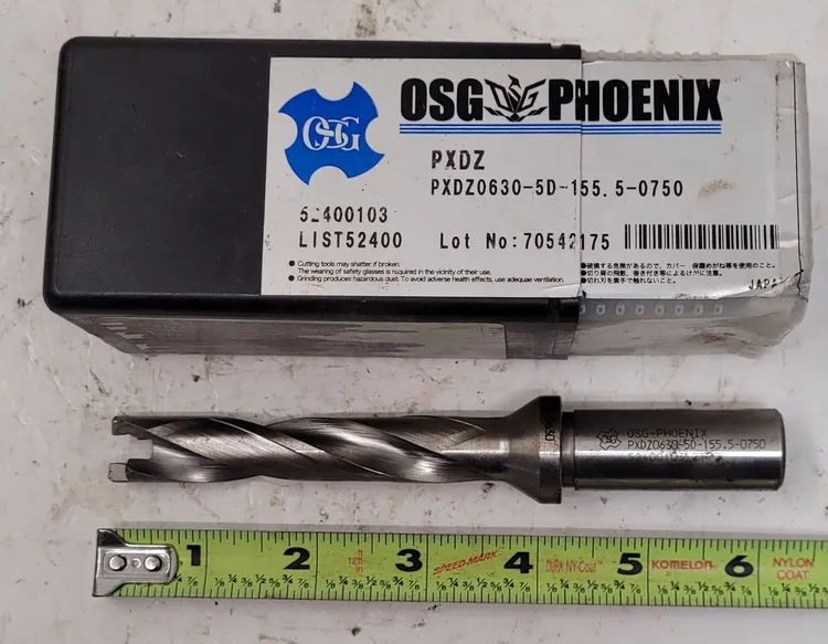 OSG PXDZ0630-5D-155.5-0750 Tooling & Accessories, Drilling | Machinery Central