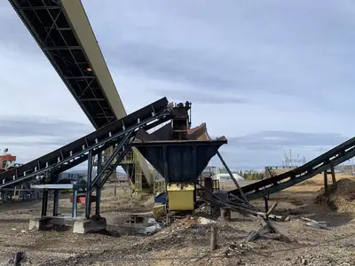 400 hp Hogger w/ Infeed & Outfeed Conveyor