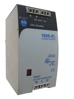 USED ALLEN BRADLEY 1606-XLDNET4 POWER SUPPLY SER. A 1606XLDNET4
