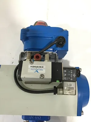 Macprocess Pneumatic Actuated LS-IP67 Wafer Butterfly Valve w/Limit Switch 15A 1/2HP