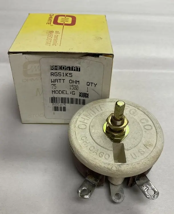 New | in-Stock OHMITE RGS1K5 Miscellaneous Equipment (Electrical & Power) | Surplus Asset Holdings #1188574