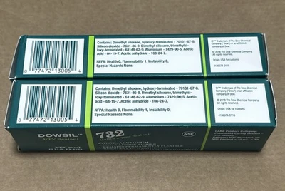NEW DOW Silicones 732 Aluminum