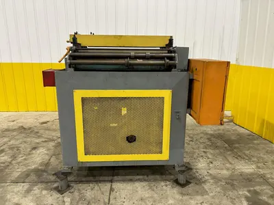 36" X .050 LITTELL MODEL #438-7PD CONTINUOUS STRAIGHTENING MACHINE: STOCK #21947