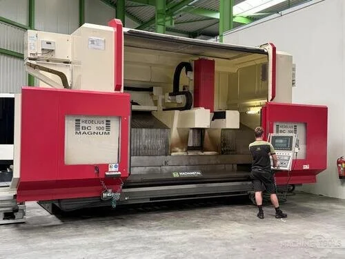 Used 2006 HEDELIUS BC 100 MAGNUM Vertical Machining Centers NL | Mach 4 Metal #174215