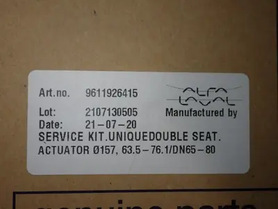 New | in-Stock ALFA LAVAL 9611926415 Miscellaneous MRO | HGR 24 #749658