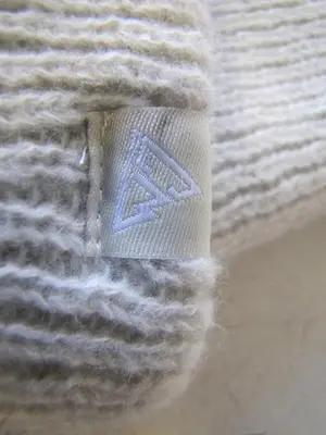 Chillmeister Knit Golf Brushed Beanie Cream