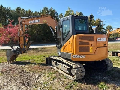 Used 2024 CASE CX80C Crawler Excavators - Mini New Hampshire US | Beauregard Equipment #1511210