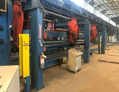 72" x .500" x 80,000 Lb. Cut to Length Line (Used)