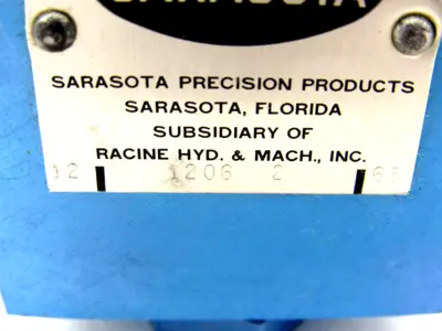 NEW RACINE SARASOTA 1206-2 BLOCK GAUGE ISOLATOR 12062