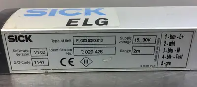 USED SICK ELG