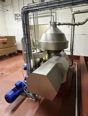 Alfa-Laval BREW 350 hermetic beer clarifier module, 316SS.