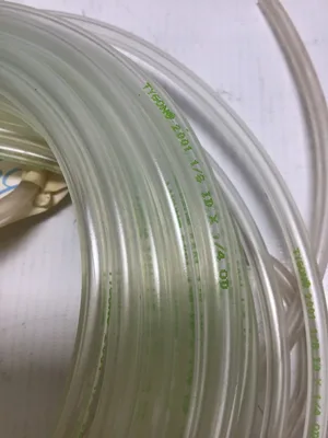 Tygon AE300007 2001 TPE Flexible Tube 1/8in ID x 1/4in OD Clear 50 Ft