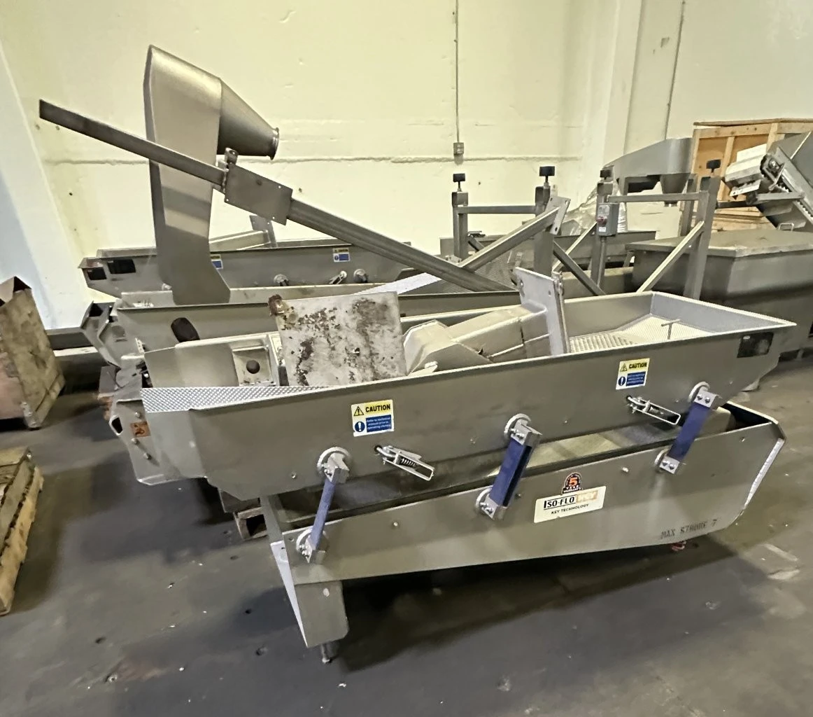 USED KEY TECHNOLOGIES PLUME DEWATERING SHAKER