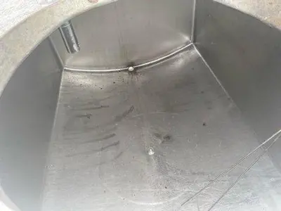 Creamery Jacketed Dual-Chamber Tank