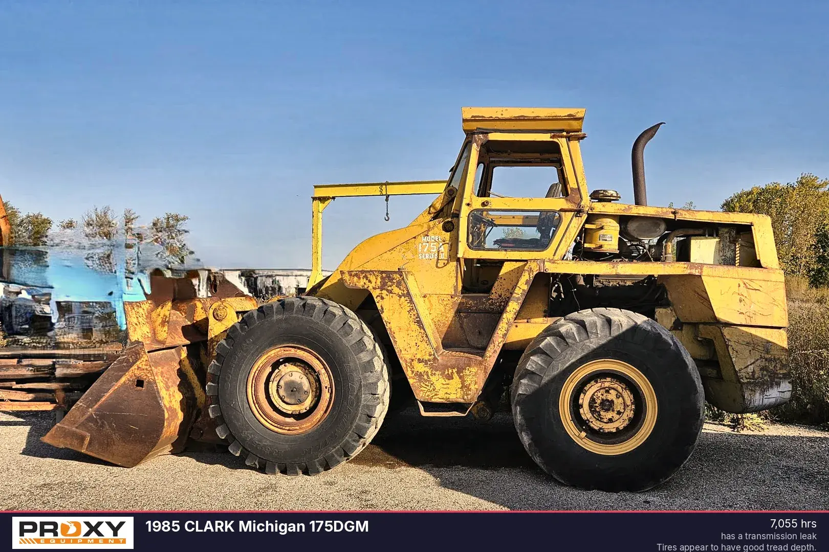 Used 1985 CLARK MICHIGAN 175DGM Wheel Loaders Wisconsin US | Proxy Equipment #1378005