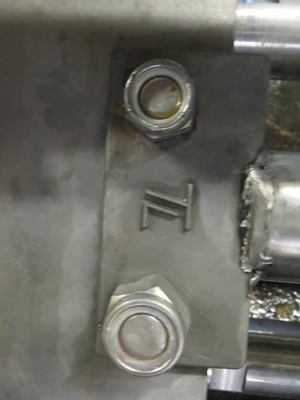 Trueline TL 30" knife gate valve with actuator