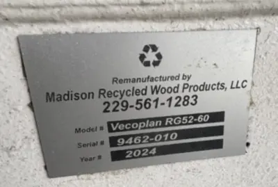 Used VECOPLAN RETECH RG52-60 SLOW SPEED GRINDER Shredders North Carolina US | CAROLINA MACHINERY SALES #1506844