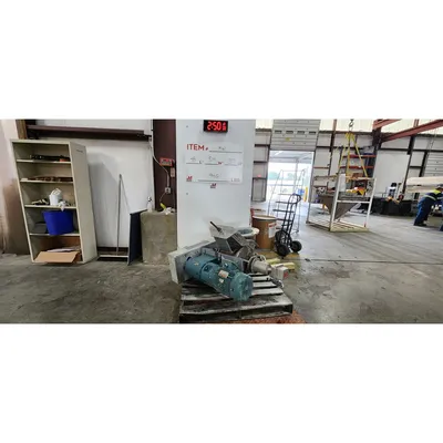 Used 10" Side Entry Flo-tronics Stainless Steel Offset Rotary Feeder Airlock