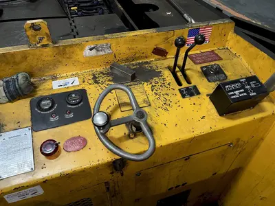 60,000 LBS RICO MODEL #HLR600 ELECTRIC FORKLIFT / DIE-CART / COIL-CARRIER: STOCK #16894