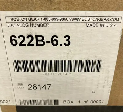 New | in-Stock BOSTON GEAR 622B-6.3 Speed Reducers | Surplus Asset Holdings #1204355