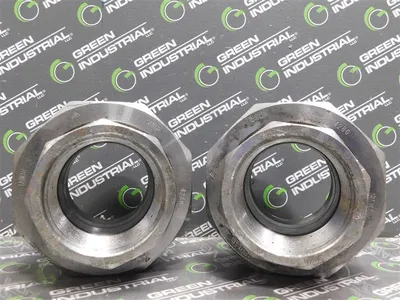 Pair of 2 Unbranded Carbon Steel Union Sockets 3M2 1/2 SP-83 4280 SA105N Used