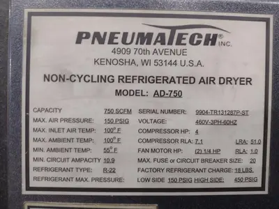 USED PNEUMATECH AD-750
