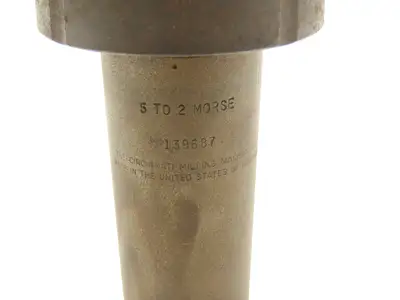 Hardinge 36HC 4-Jaw Independent Manual Lathe Chuck 5" OD W/5 To 2 Morse Taper