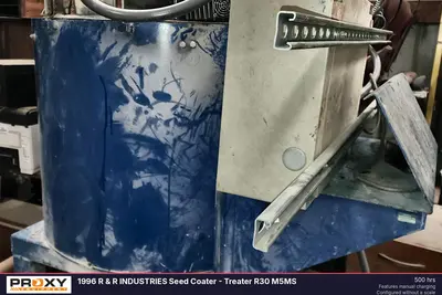 Used 1996 R & R INDUSTRIES R30 M5MS SEED COATER Coating Pans Idaho US | Proxy Equipment #1385192