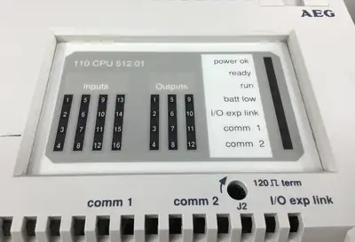 USED Schneider 110 CPU 512 01