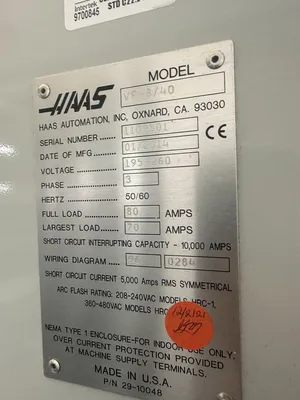 2014 HAAS VF-8/40 Machining Centers, Vertical | Great American Equipment Company (13)