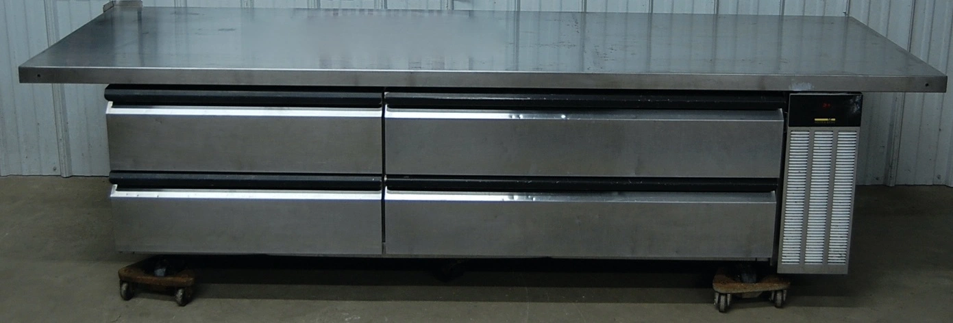 142-0806 Silver King 97″ Self-Contained Refrigerated Equipment Stand