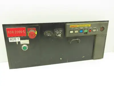Fanuc A05B-2452-C151 HMI R-J3iB PCMCIA Slot Serial Port E-Stop With Key