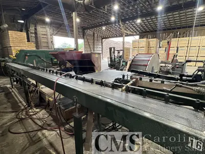 USED PENDU COMPLETE PENDU CUT STOCK OPERATION - SCRAGG, GANG RIP, STACKER
