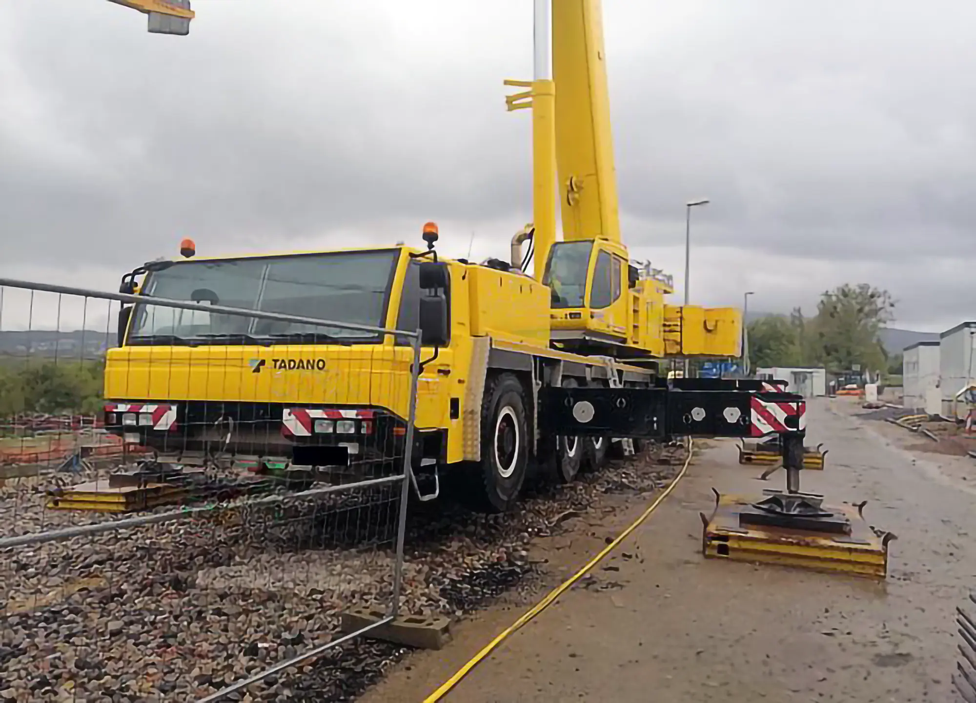 Used 2015 TADANO-FAUN ATF 220-5.1 Rough Terrain Cranes Texas US | Uriquip #1421184