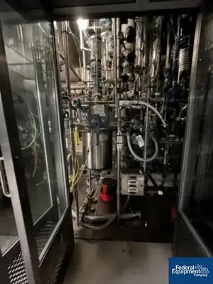 USED BUCHI 107/107 Liter Buchi Kilo Lab Reactor Train System, Glass Lined