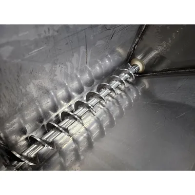 Used 2" Dia. Stainless Steel Vibra Screw Inc Volumetric Feeder