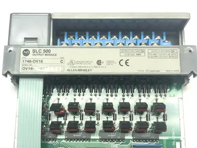 USED ALLEN-BRADLEY 10 SLOT RACK