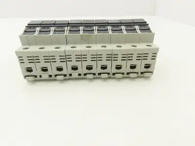 Allen Bradley 1492-FB3C30-L Fuse Holder 30 Amp 3 Pole 600V Indicator Lot of 3