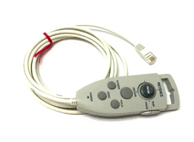 USED KEYENCE HANDHELD REMOTE CONTROLLER PENDANT FOR VISION SENSORS
