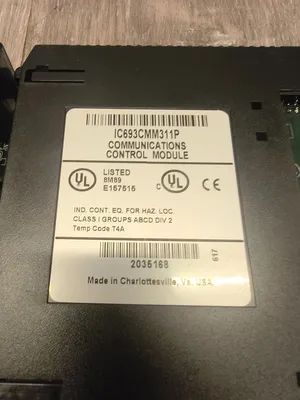 Used GE Fanuc IC693CMM311P Miscellaneous Equipment (Electrical & Power) South Carolina US | ESS Industrial Equipment Sales #1328505