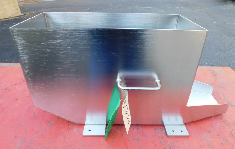 Used SANITARY BULK HOPPER 1 CUBIC FOOT Hoppers New Jersey US | Champion Trading Corporation #423769