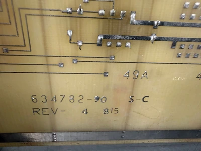 Allen Bradley 634782-90 Processor Interface Mod Rev.4 (6.4.4)