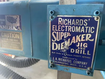Used J. A. RICHARDS Super Diemaker Woodworking Saws California US | Wheeler Machinery Sales #1324454