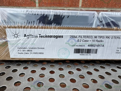 NEW 17 RACKS - AGILENT 19477-022 FILTERED PIPETTE TIPS 250UL COMPATIBLE W BRAVO 96LT