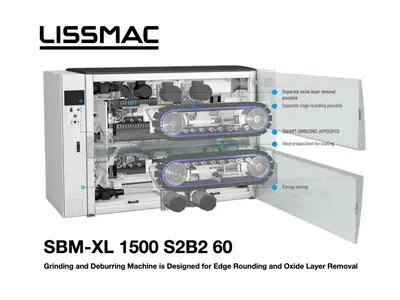 Used 2014 LISSMAC SBM-XL 1500 S2B2 60 Deburring Machines | Machine Factory Outlet #1267041